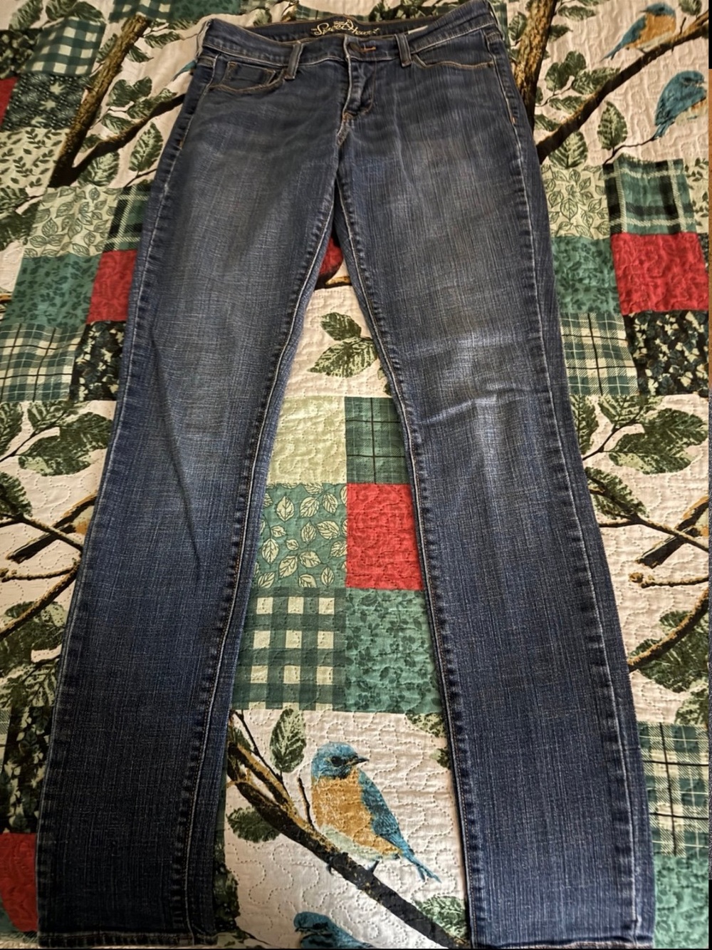 Old Navy Sweetheart Straight Leg Jeans Blue Size 6 Long